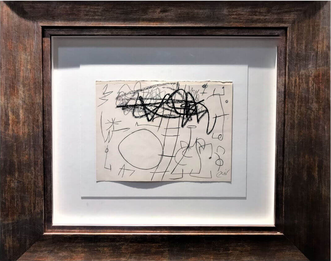 Joan Miro (1893-1983) Sketch - Anime